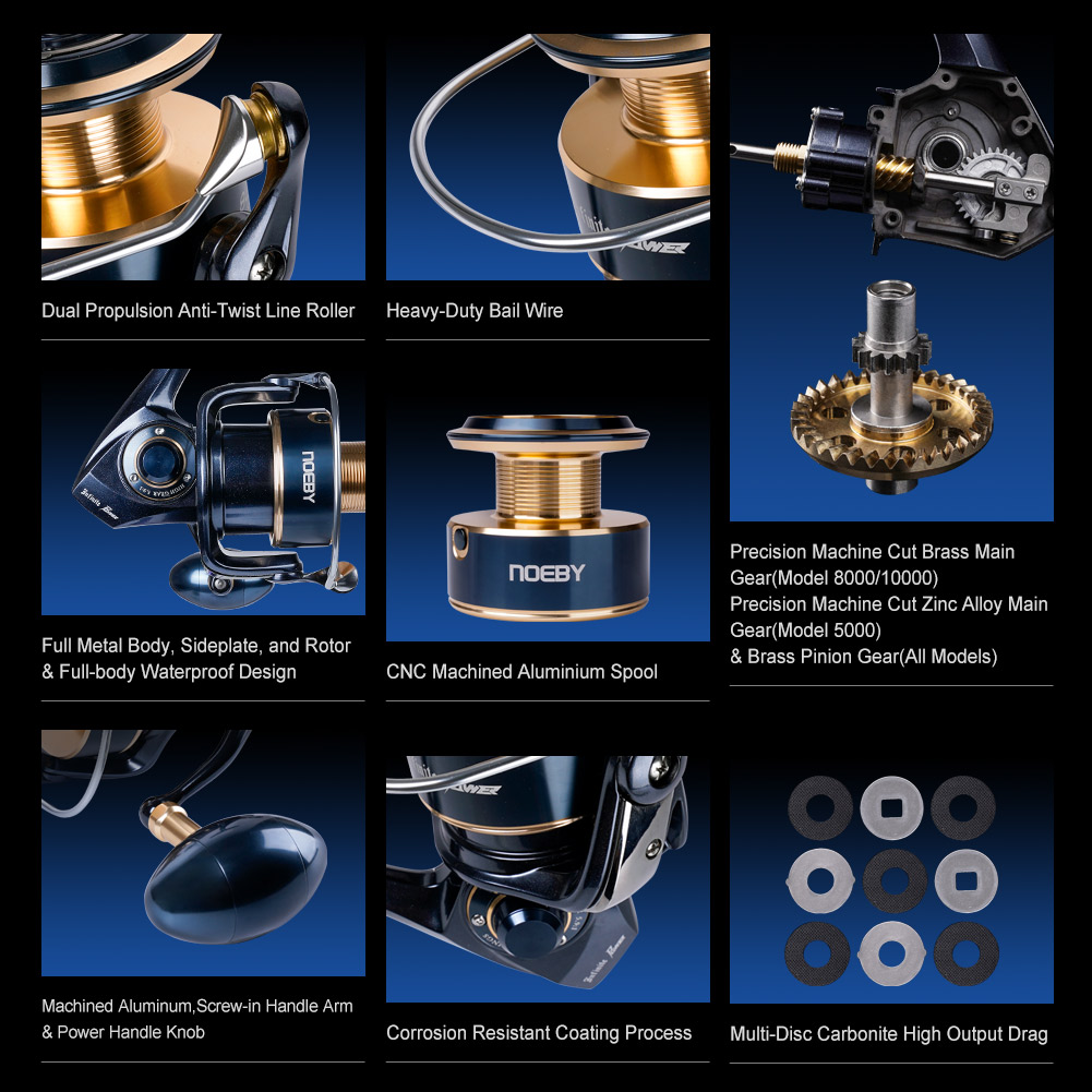 Noeby Infinite Power Spinning  - Shimano Reel Stradic review and price