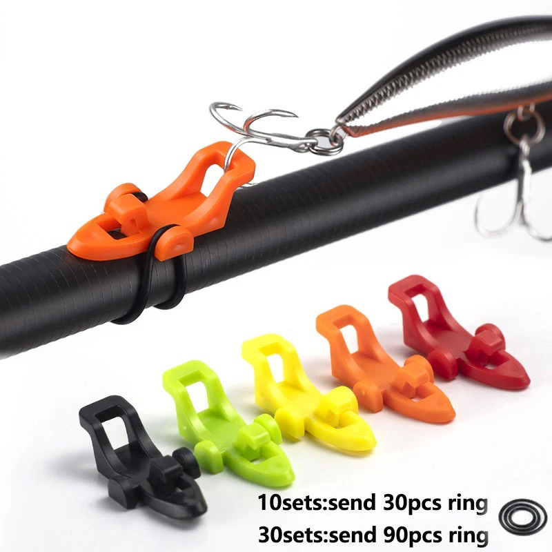 1-10pcs Fishing Rod Pole Hook  - Fishing Hook Box review and price