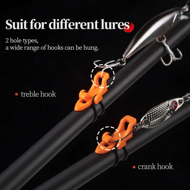 1-10pcs Fishing Rod Pole Hook  - Fishing Hook Box review and price