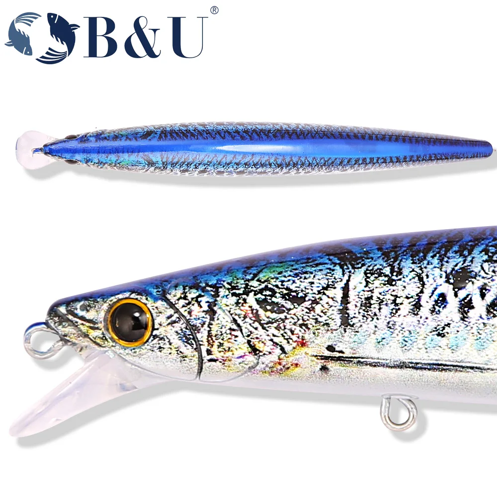 B&U 163mm/33.5g Floating Long  - Fishing Hook Treble review and price