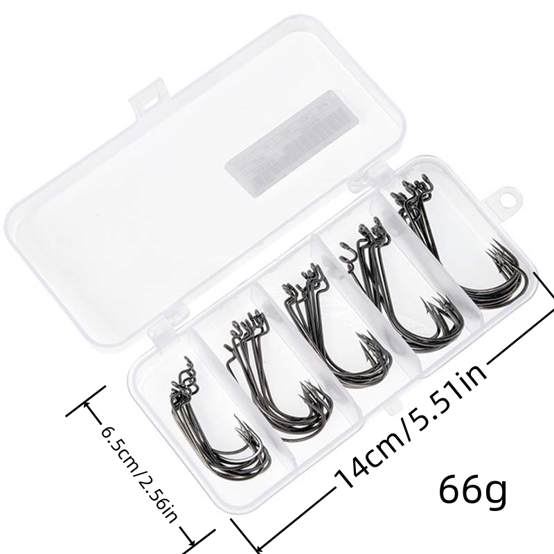 50Pcs/Box High Carbon Steel Fi - Fishing Hook Box review and price